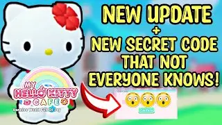 🤯⚠️NEW UPDATE AND NEW SECRET CODE IN MY HELLO KITTY CAFE ROBLOX || ROBLOX MY HELLO KITTY CAFE
