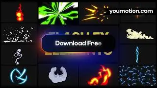 Flash FX Energy FX Pack — Free Download For AE/PR/DR/FCPX