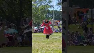 Oneida Nation Powwow - Teen Girl's Smoke Dance 
