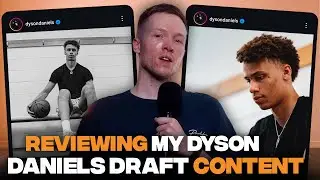 I shot Dyson Daniels' Draft Declaration video, here's what I learned
