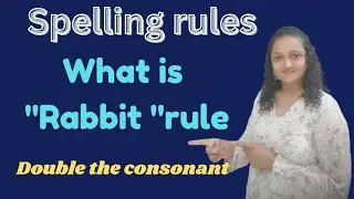 what is "rabbit rule" in phonics/spelling rules #levelupphonics