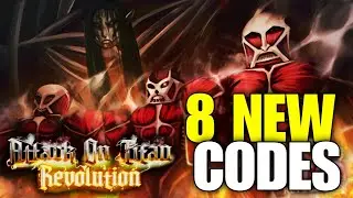 [8 CODES] ATTACK ON TITAN Revolution NEW CODES | Roblox Attack on Titan revolution codes 2024
