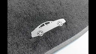 Car mat badges Mercedes CLS 2gen