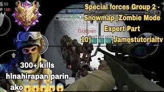 Special forces Group 2 - Snowmap [Zombie Mode Expert Part 10]🎬🎬🎬|Jamestutorialtv