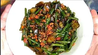 Ginisang sitaw at talong | adobong sitaw at talong tipid na ulam