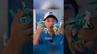 Mezcle 100 gomitas para hacer sólo una 😱😱🤪 #shorts ￼