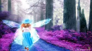 Photoshop Manipulation - Walking through the magical forest