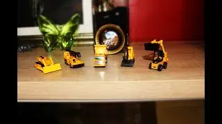 Miniature construction vehicles for kids