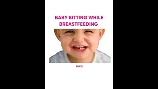 Baby biting while breastfeeding....