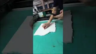 CNC punching machine for sponge material  #sponge #punching #cutting #cuttingmachine