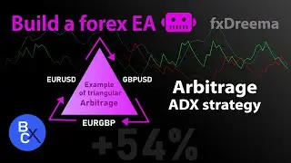 📈Build a forex EA Robot (No Code) - BEST Currency Arbitrage Example by ADX Strategy - fxDreema