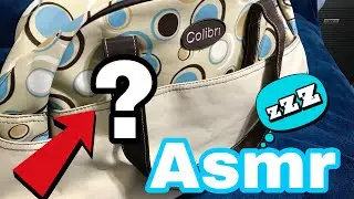 ASMR: O Que TEM NA bolsa maternidade | voz suave para dar sono