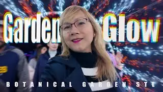 My Visit to Garden Glow , Botanical Garden STL