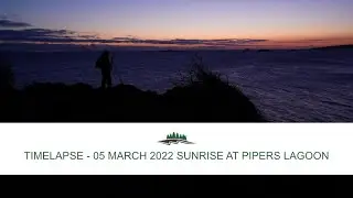 TIMELAPSE - 05 MARCH 2022 SUNRISE AT PIPERS LAGOON