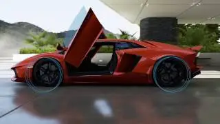 The Lamborghini Aventador