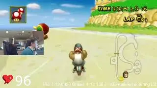 [MKW BKS] 23.827 rPB NG Lap 1