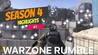COD Modern Warfare Warzone - Season 4 Rumble Highlights #1