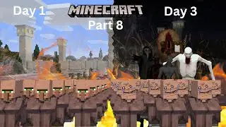 I Made 9 Villagers Simulate SCP Containment Breach in Minecraft (Part 8)