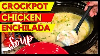 Indulge in the Creamiest Green Chicken Enchilada Soup Ever - Crockpot
