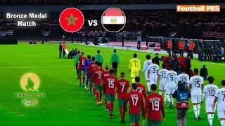 مصر ضد المغرب | الألعاب الأولمبية باريس 2024 | MOROCCO Vs EGYPT | المباراة كاملة | لعبة بيس