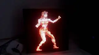 64x64 LED panel with raspberry pi 3 : clean video with 2 ground cables