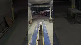 Preparando o ônibus pra viagem