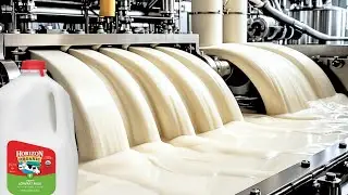 How MILK Is Made In Factory