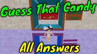 Roblox Guess That Character: Guessing All The Candies!