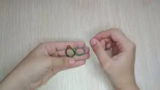 Как сплести колечко из бисера❤️❤️❤️