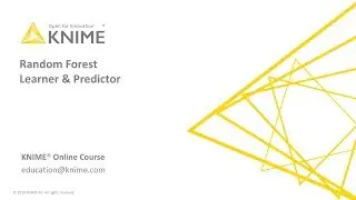 Random Forest Learner & Predictor