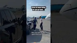 Security guard told him to back off 😂