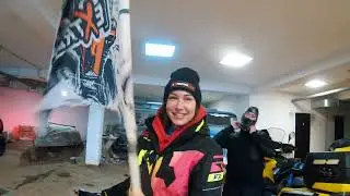 Квадроциклы на льду Байкала
