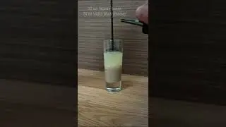 Коктейль Шот Асфальтовая дорога (Cocktail Shot Asphalt Road) 