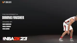 I MADE A DIMING FINISHER IN NBA 2K23 CURRENT GEN