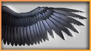 How to easily draw/paint wings without it looking bad // You can do it :)