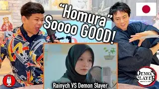 #128 Japanese React to 【Rainych ft A V I A N D】 Homura (炎) - LiSA  from Demon Slayer: Mugen Train