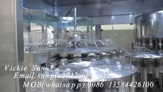 32 head mineral water filling bottling line