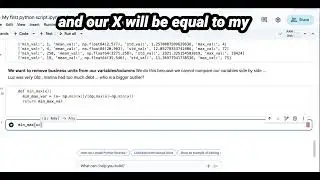 Learn Python :: Normalization / Feature Engineering with min-max rescaler