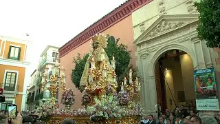 LA VIRGEN DE LOS DESAMPARADOS PEREGRINA EN ANDALUCÍA