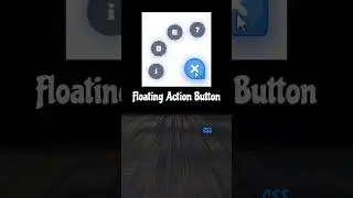 Floating Action Button #css3 #coding #programming