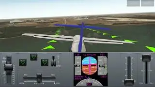 Airline Commander - Licence test - Strong winds 