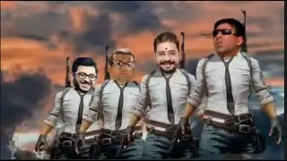 PUBG Mobile Funny Video Ft. Carryminati,Raaju, Hindustani Bhau And Baburao | Part 1
