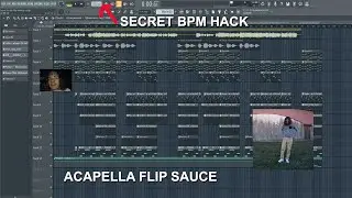 Making an ACAPELLA FLIP using SECRET BPM HACKS and ACAPELLA SAUCE
