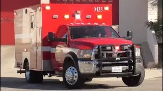 CalFire/Riverside Co. FD Medic 33 Responding