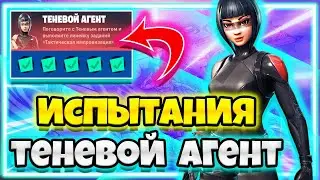 ВСЕ ИСПЫТАНИЙ ТЕНЕВОЙ АГЕНТ / ВЫПОЛНЕНИЕ ИСПЫТАНИЯ ТЕНЕВОЙ АГЕНТ! / ТЕНЕВОЙ АГЕНТ ФОРТНАЙТ !