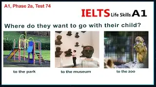 IELTS Life Skills A1 Listening Test 74 ►  New 2025 🇬🇧