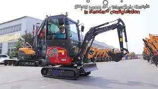 RHINOCEROS XN20B/C Mini Excavator in Action | Powerful 2.2T Compact Digger with Kubota Engine