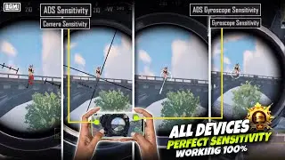 New 🔥 All Devices Perfect Sensitivity it’s Working 100% ☑️ BGMI - PUBGm