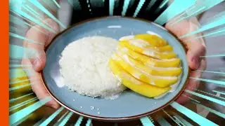 Vegan Mango Sticky Rice recipe with less sugar