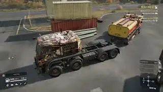Service Truck Delivery SnowRunner | Logitech g29 gameplay